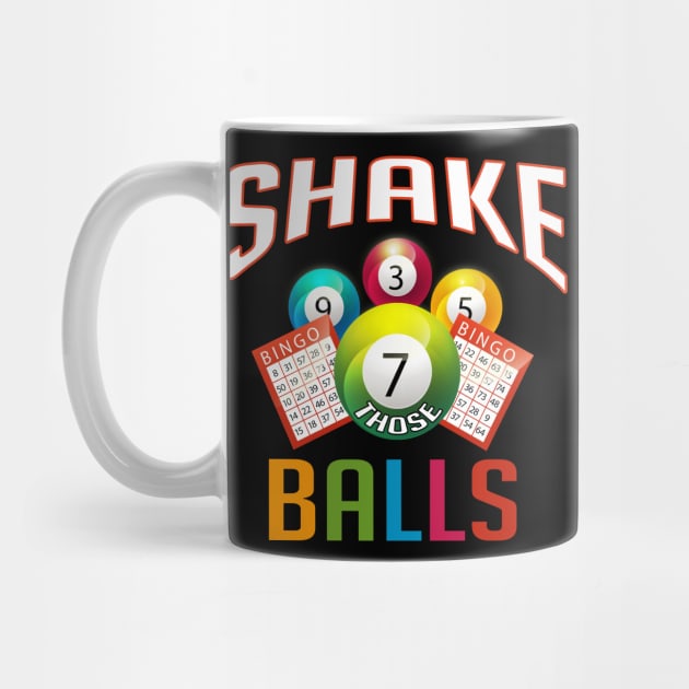 Shake Those Balls Funny Bingo by rebuffquagga